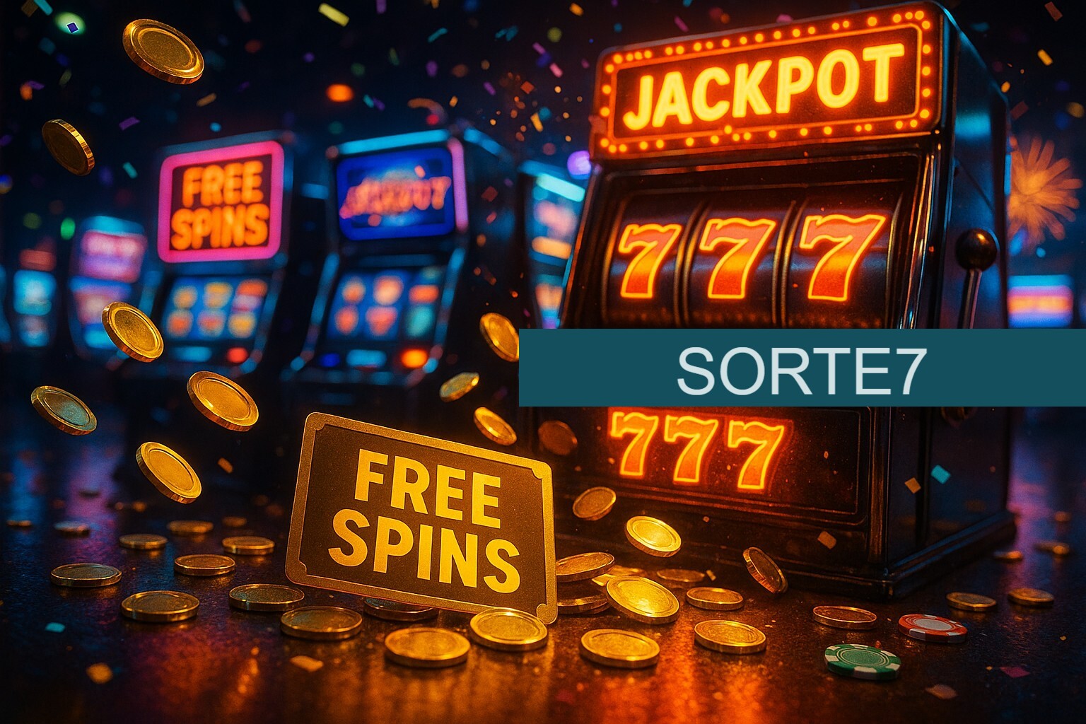 Diversos jogos de caça-níqueis